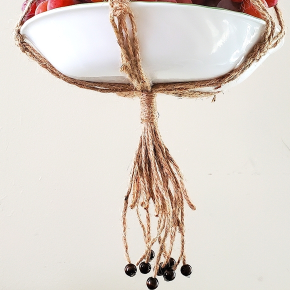 Natural Handmade Jute Plant Hanger Large - Picture 15 of 15